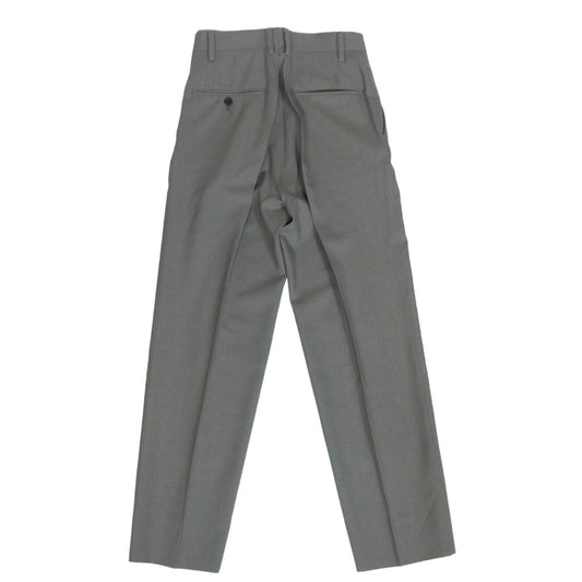 beautiful people ビューティフルピープル 1545105006 light wool tropical slim pants ライトウール トロピカル スリムフィット スラックスパンツ カーキ系 34【極上美品】【中古】