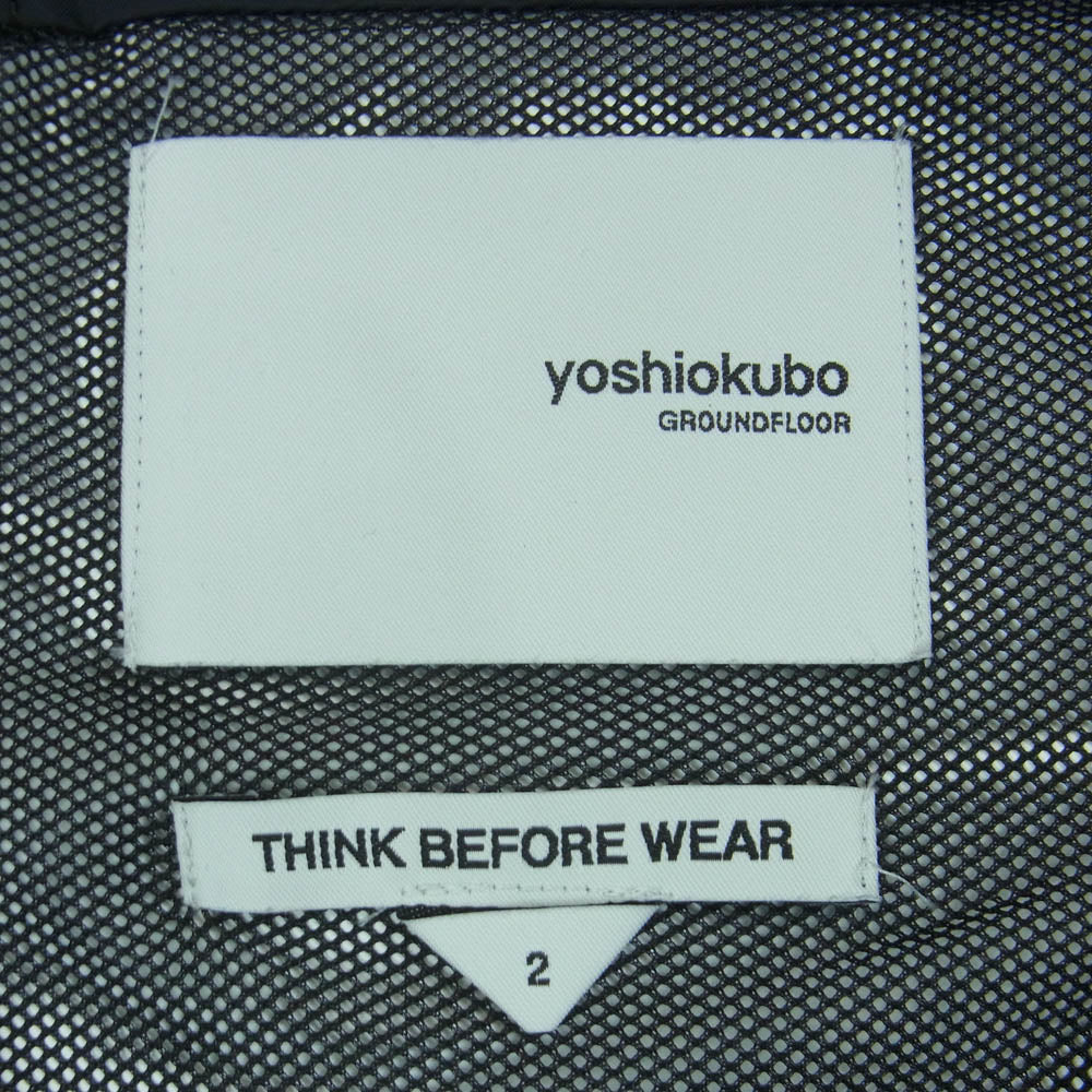 yoshio kubo ヨシオクボ YKS22506 MAGAZINE POCKET BL マガジンポケット タクティカル ブルゾン マウンテン パーカー ダークネイビー系 ブラック系 2【中古】