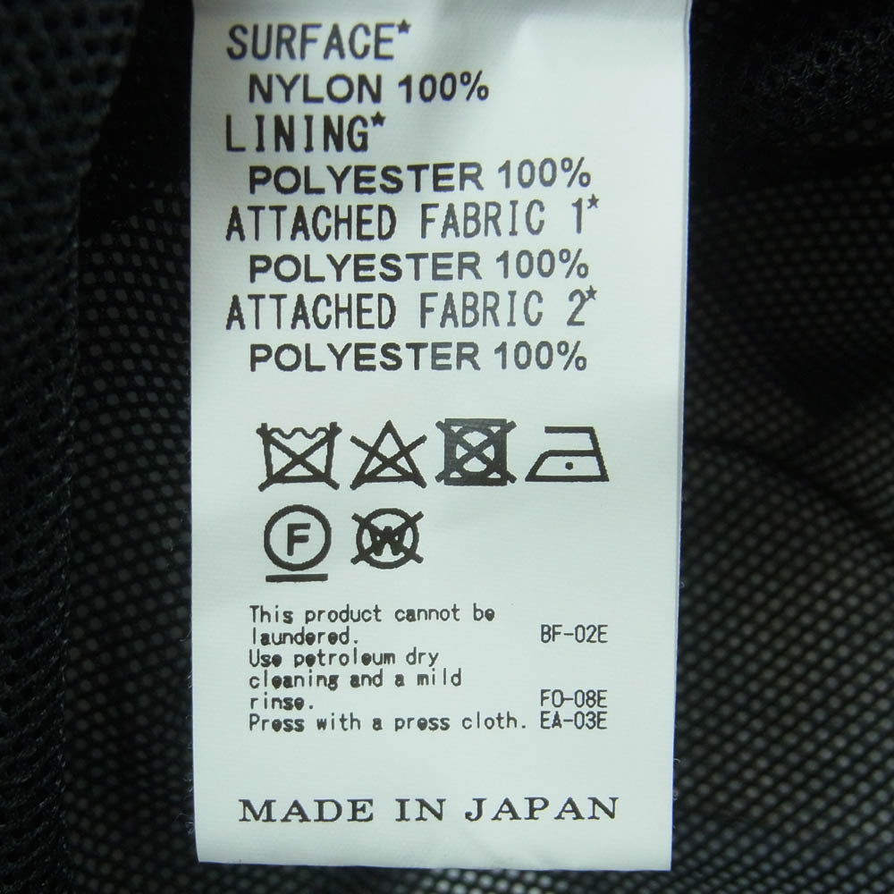 yoshio kubo ヨシオクボ YKS22506 MAGAZINE POCKET BL マガジンポケット タクティカル ブルゾン マウンテン パーカー ダークネイビー系 ブラック系 2【中古】