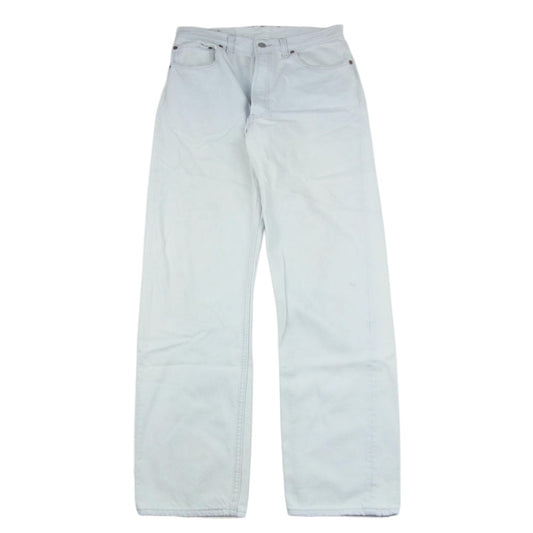 Levi's リーバイス USA製 ボタン裏553 ヴィンテージ ボタンフライ デニム パンツ ライトブルー系 W34L32【中古】