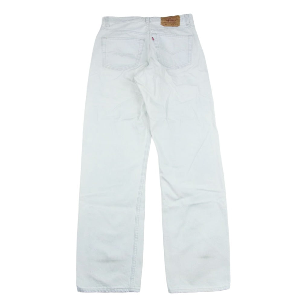 Levi's リーバイス USA製 ボタン裏553 ヴィンテージ ボタンフライ デニム パンツ ライトブルー系 W34L32【中古】