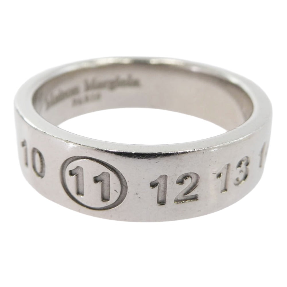 MAISON MARGIELA メゾンマルジェラ ⑪ 925 ナンバー リング シルバー系 21号【中古】