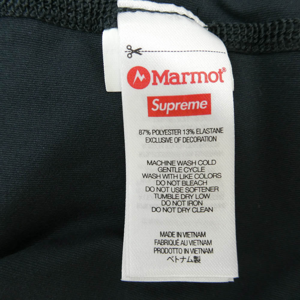 Supreme シュプリーム 25AW × Marmot マーモット Base Layer L/S Top ベースレイヤー 長袖トップス カットソー ブラック系 L【美品】【中古】