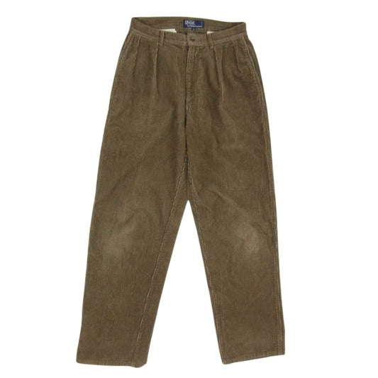POLO RALPH LAUREN ポロ・ラルフローレン 2タック コーデュロイ パンツ ブラウン系 30【中古】