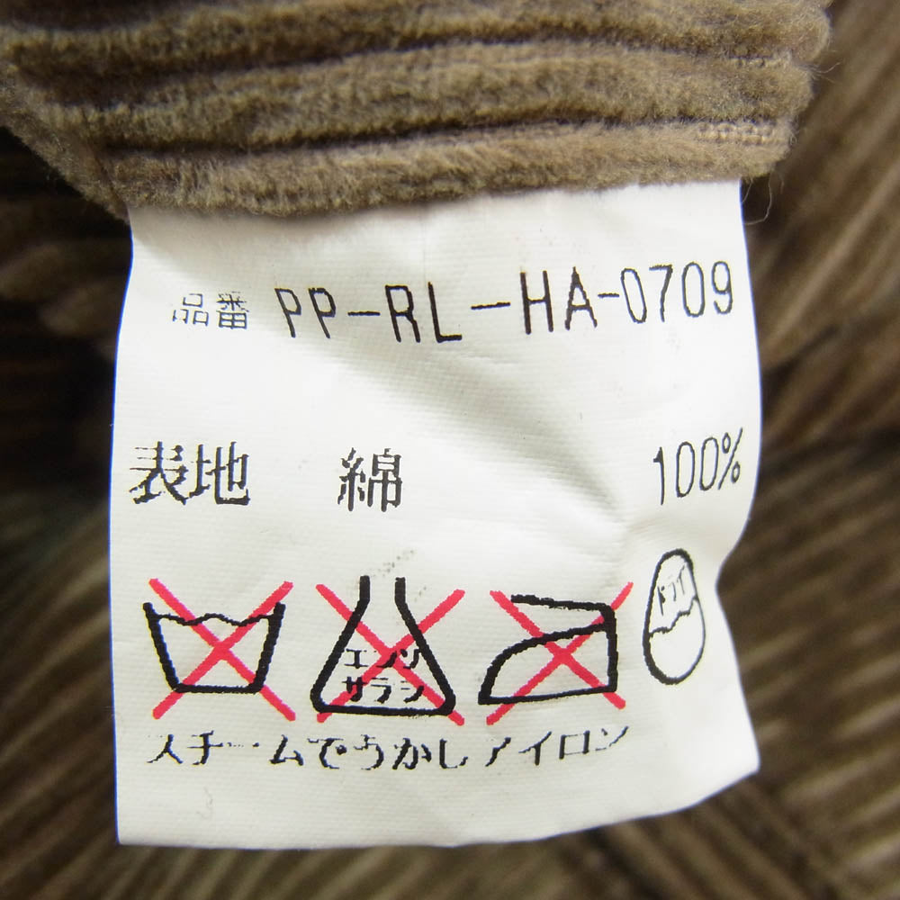 POLO RALPH LAUREN ポロ・ラルフローレン 2タック コーデュロイ パンツ ブラウン系 30【中古】