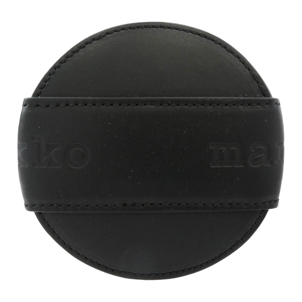 marimekko マリメッコ 24AW Imprint Nano Bucket 3D Unikko ウニッコ 3Dデザイン ナノバケット 2WAY ハンドバッグ ショルダーバッグ ブラック系【中古】