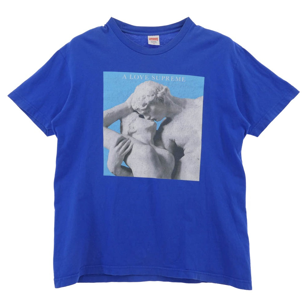 Supreme シュプリーム 14AW A Love Supreme Tee プリント Tシャツ ブルー系 XL【中古】
