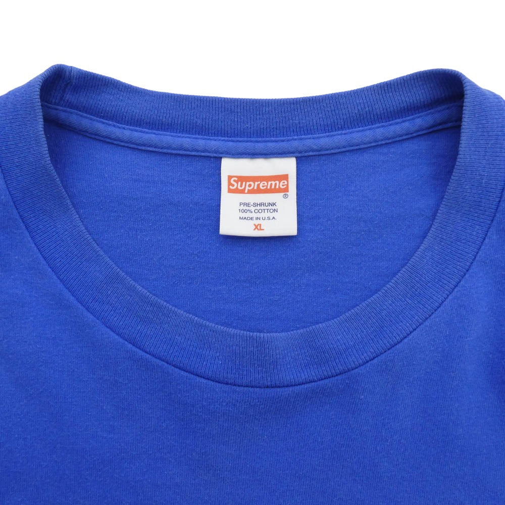Supreme シュプリーム 14AW A Love Supreme Tee プリント Tシャツ ブルー系 XL【中古】