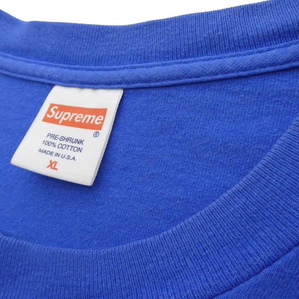 Supreme シュプリーム 14AW A Love Supreme Tee プリント Tシャツ ブルー系 XL【中古】