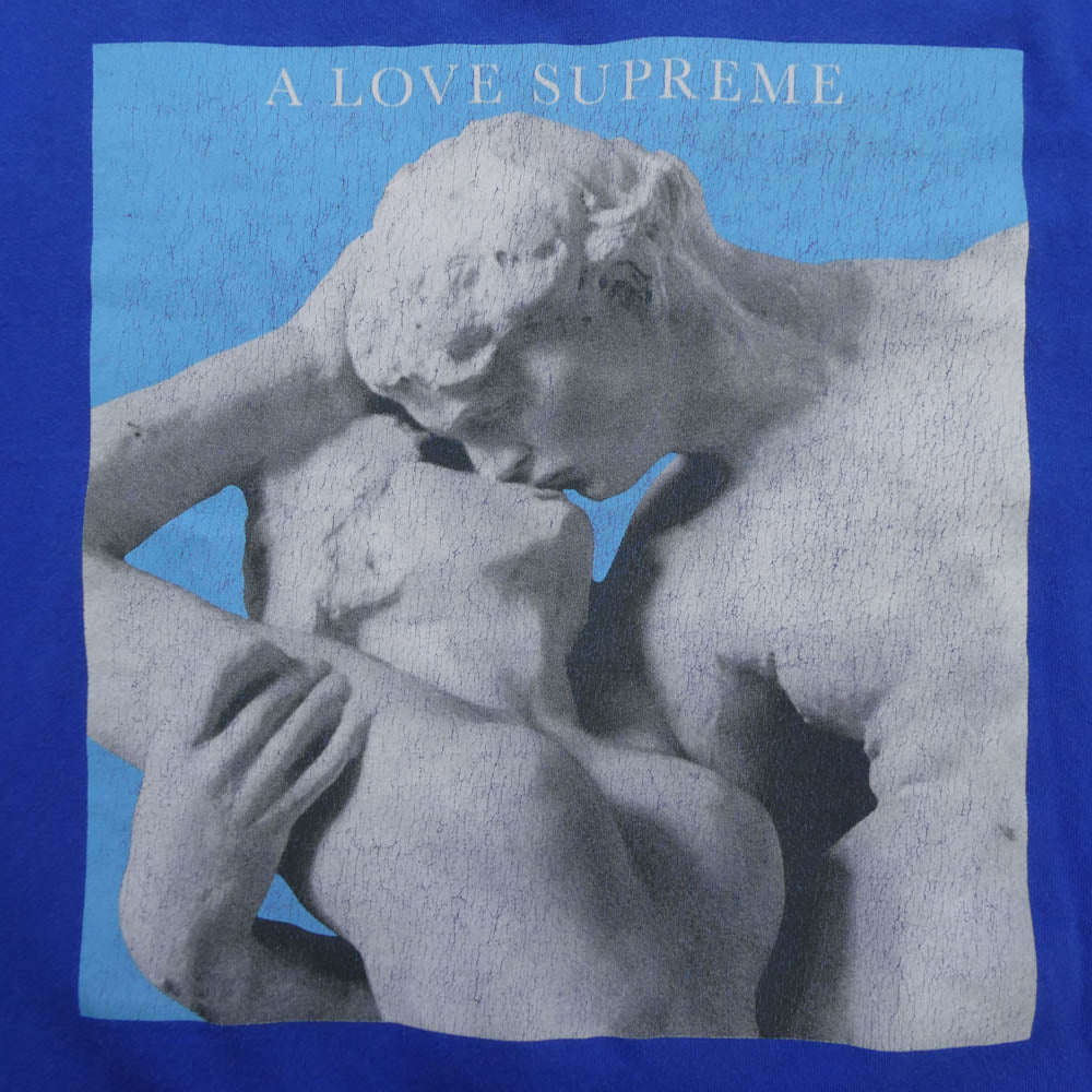 Supreme シュプリーム 14AW A Love Supreme Tee プリント Tシャツ ブルー系 XL【中古】