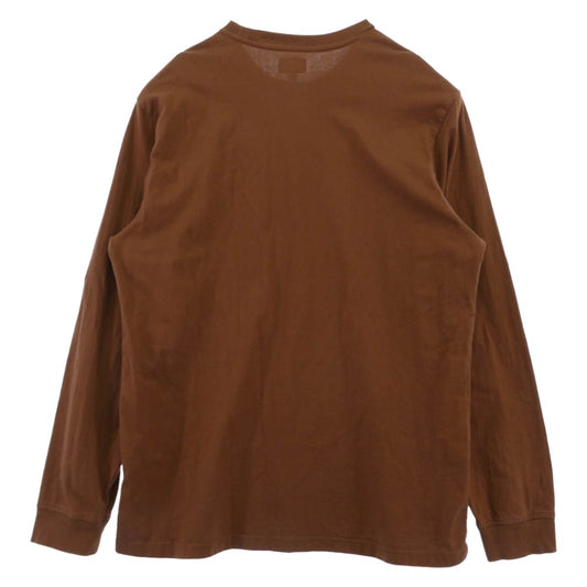Supreme シュプリーム 23SS small box logo l/s tee スモールボックスロゴ 長袖 Tシャツ ブラウン系 L【中古】