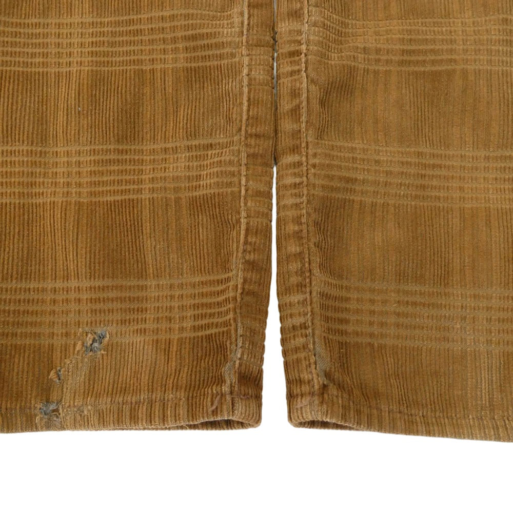 Supreme シュプリーム CORDUROY PANT コーデュロイ 5ポケット パンツ イエローブラウン系 32【中古】
