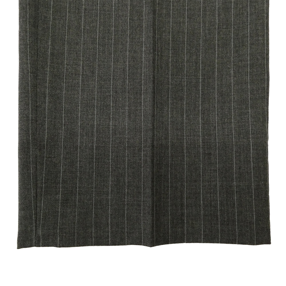 Brioni ブリオーニ PIUMA ストライプ 3ボタンスーツ セットアップ グレー系 EU50 / US40 【中古】