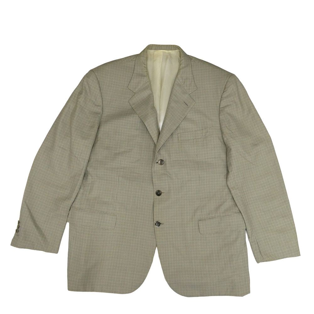 Brioni ブリオーニ SENATO セナート 3ボタン スーツ セットアップ オフホワイト系 グレー系 マルチカラー系 56【中古】
