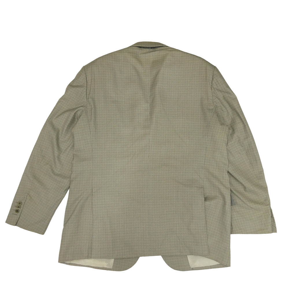 Brioni ブリオーニ SENATO セナート 3ボタン スーツ セットアップ オフホワイト系 グレー系 マルチカラー系 56【中古】