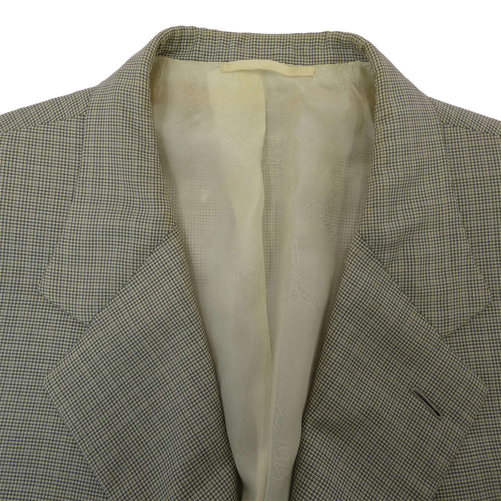 Brioni ブリオーニ SENATO セナート 3ボタン スーツ セットアップ オフホワイト系 グレー系 マルチカラー系 56【中古】