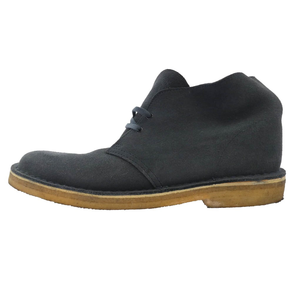 Clarks クラークス 21621 Desert Boot スエード デザート ブーツ グレー系 US9【中古】