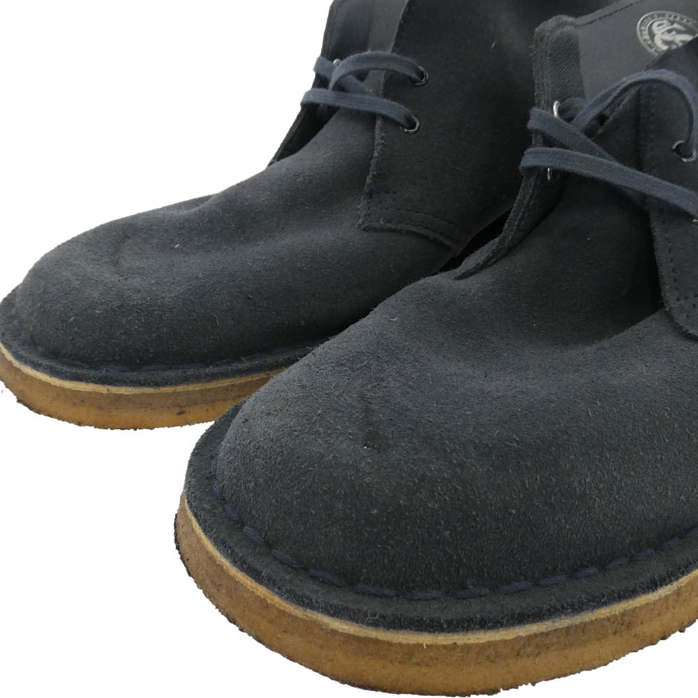 Clarks クラークス 21621 Desert Boot スエード デザート ブーツ グレー系 US9【中古】