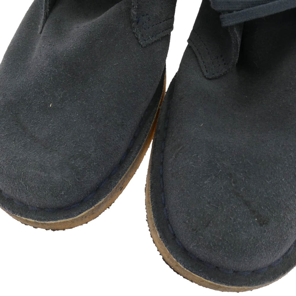 Clarks クラークス 21621 Desert Boot スエード デザート ブーツ グレー系 US9【中古】