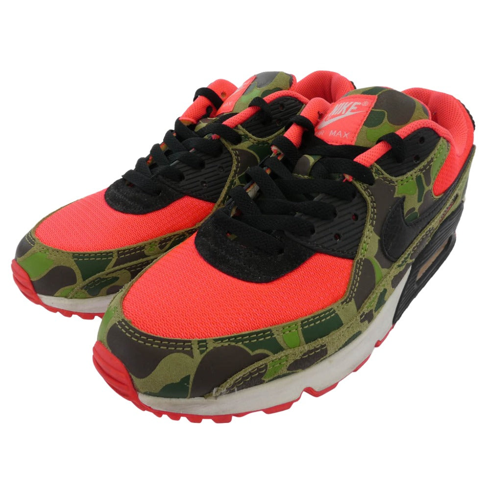 NIKE ナイキ CW6024-600 Air Max 90 Duck Camo エアマックス ダックカモ スニーカー マルチカラー系 カモフラージュ系 28cm【中古】