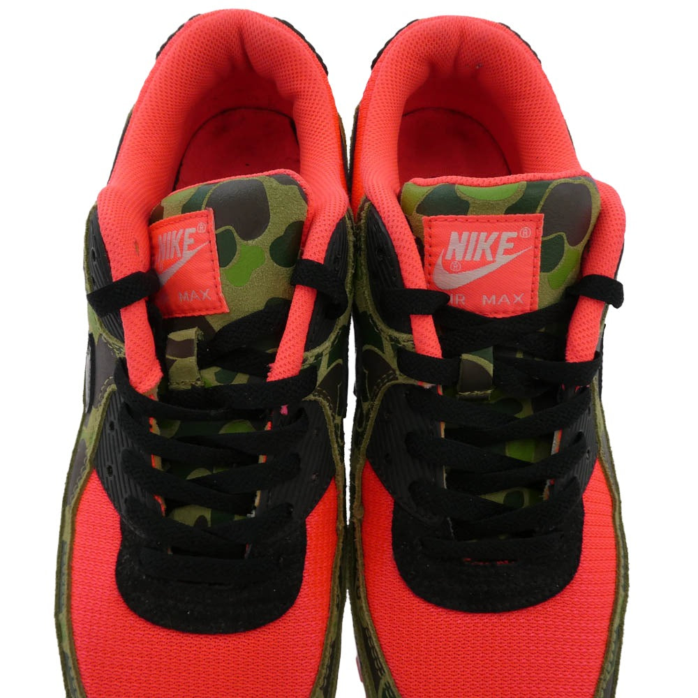 NIKE ナイキ CW6024-600 Air Max 90 Duck Camo エアマックス ダックカモ スニーカー マルチカラー系 カモフラージュ系 28cm【中古】