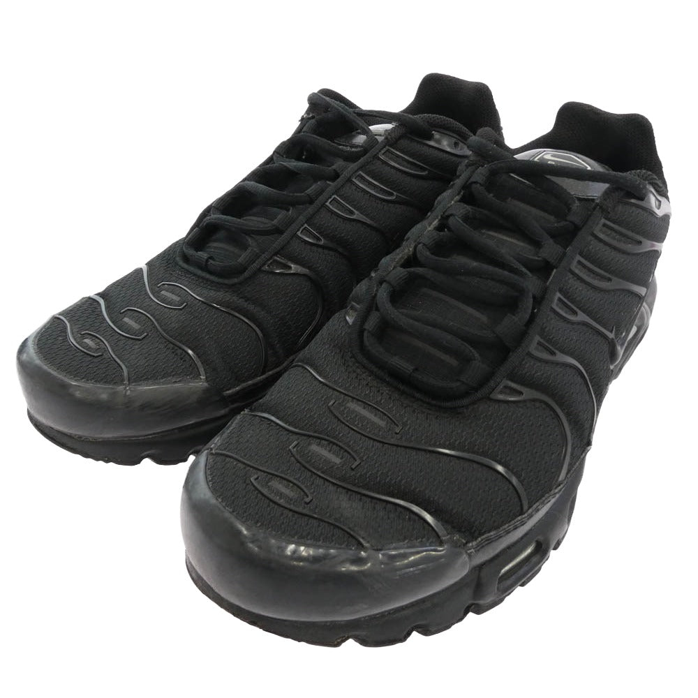 NIKE ナイキ 604133-050 Air Max Plus Triple Black エアマックス プラス トリプルブラック スニーカー ブラック系 28cm【中古】