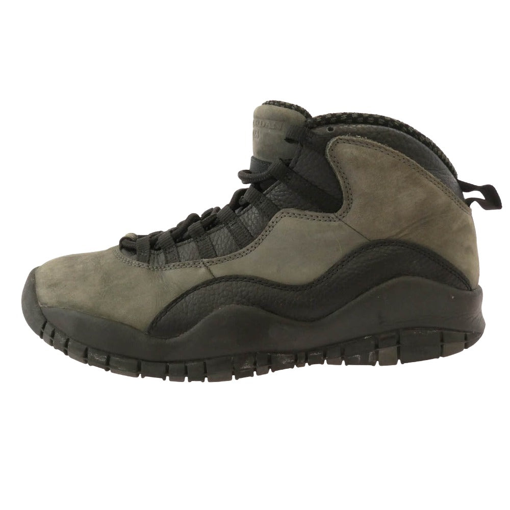 NIKE AIR JORDAN ナイキ ジョーダン 310805-002 Air Jordan 10 Dark Shadow エアジョーダン 10 ダークシャドウ スニーカー カーキ系 ブラック系 28cm【中古】