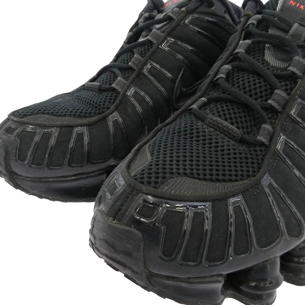 NIKE ナイキ AR3566-002 WMNS Shox TL Black and Max Orange ウィメンズ ショックス TL スニーカー ブラック系 28.5cm【中古】