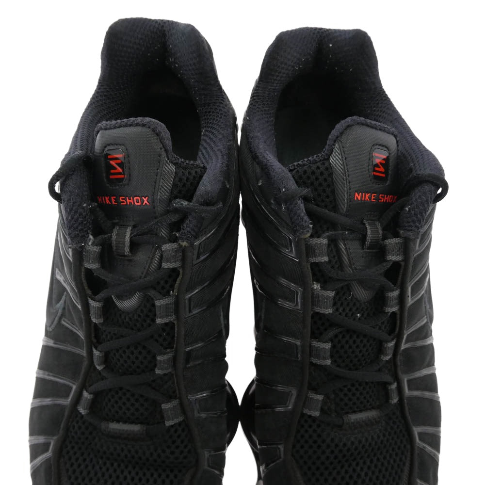 NIKE ナイキ AR3566-002 WMNS Shox TL Black and Max Orange ウィメンズ ショックス TL スニーカー ブラック系 28.5cm【中古】