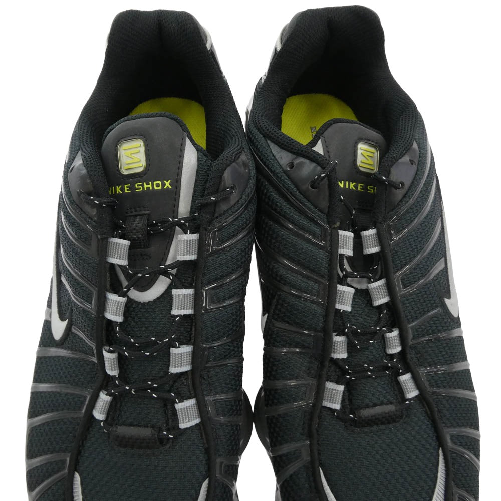 NIKE ナイキ FV0939-001 WMNS Shox TL Black and Metallic Silver ウィメンズ ショックス スニーカー ブラック系 28cm【中古】