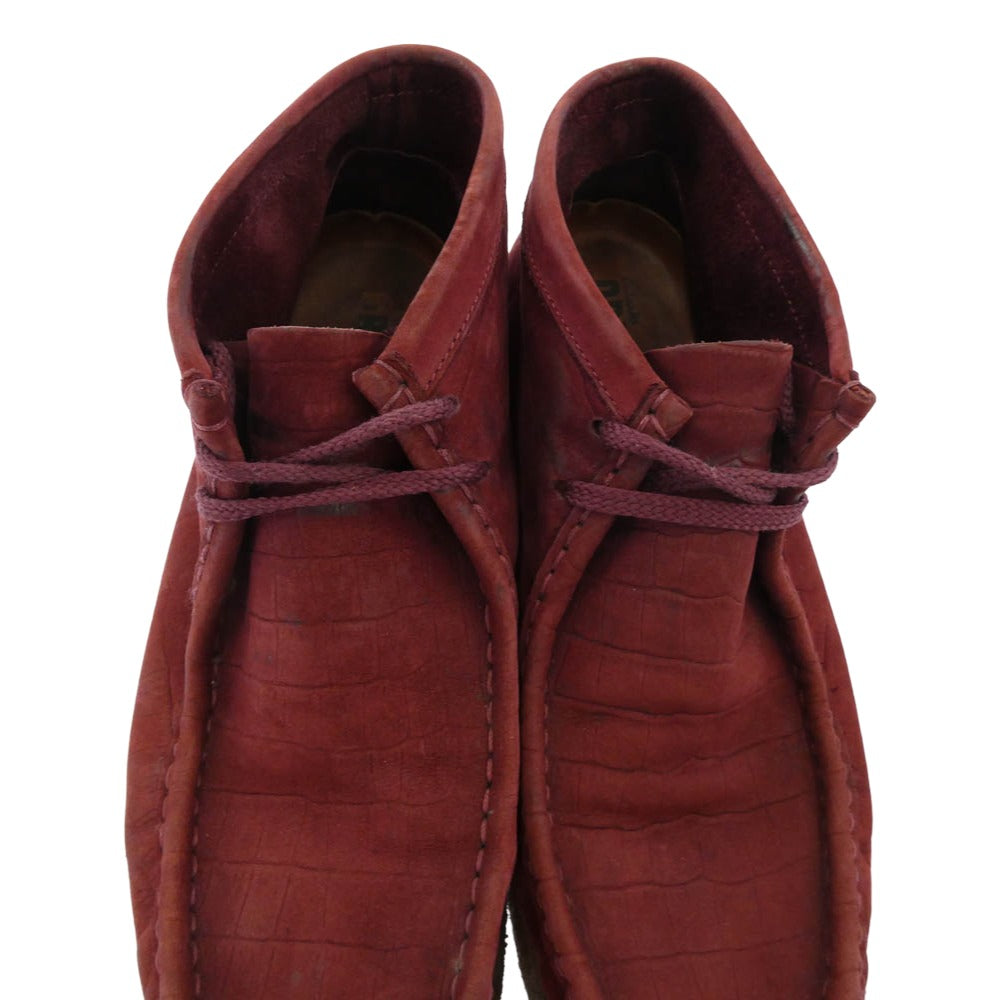 Supreme シュプリーム Wallabee ワラビー エンボス シューズ エンジ系 9.5【中古】