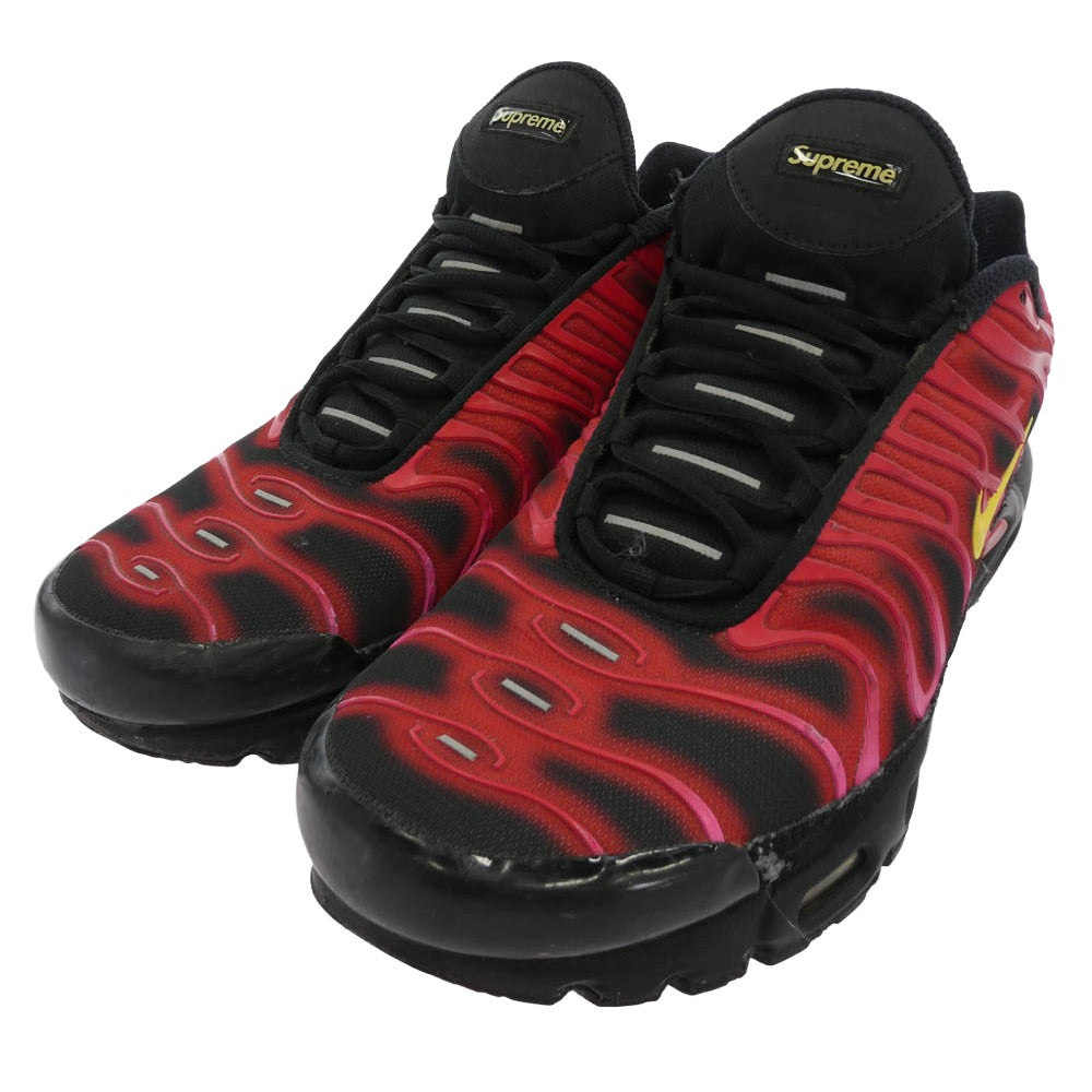 Supreme シュプリーム DA1472-600 Air Max Plus Hyper Grape エアマックス プラス ハイパーグレープ スニーカー レッド系 ブラック系 28cm【中古】