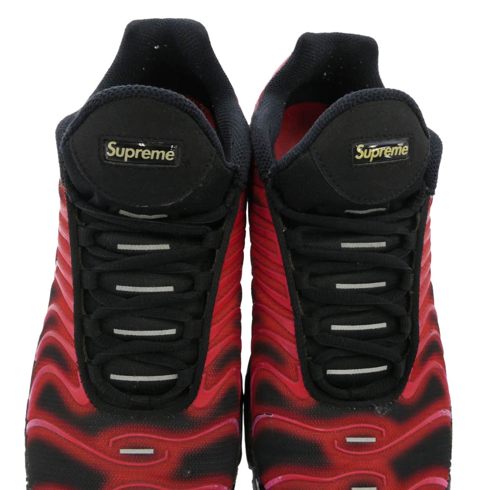 Supreme シュプリーム DA1472-600 Air Max Plus Hyper Grape エアマックス プラス ハイパーグレープ スニーカー レッド系 ブラック系 28cm【中古】