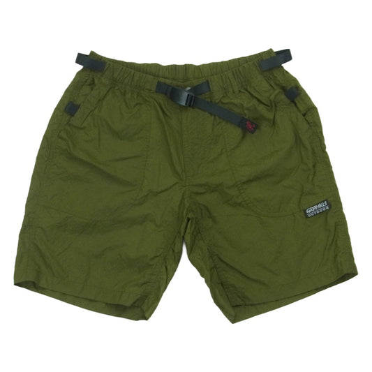 Gramicci グラミチ G2SM-P035 UTILITY TRAIL SHORT リップストップ ユーティリティー トレイル ショーツ ハーフ パンツ グリーン系 M【中古】