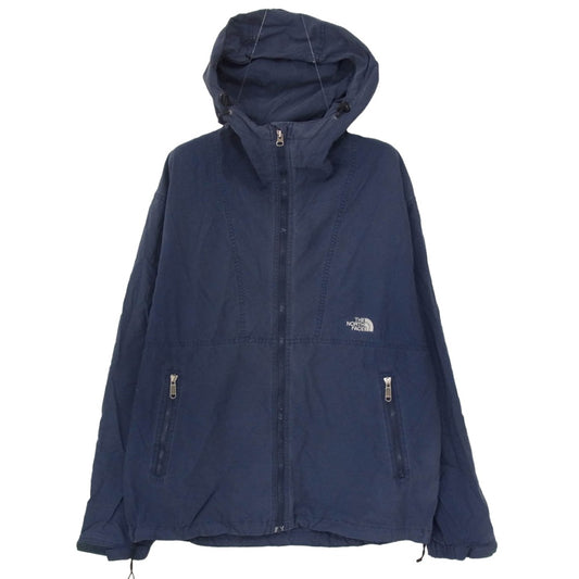 THE NORTH FACE ノースフェイス NP16970 COMPACT JACKET コンパクト ジャケット マウンテンパーカー ネイビー系 L【中古】