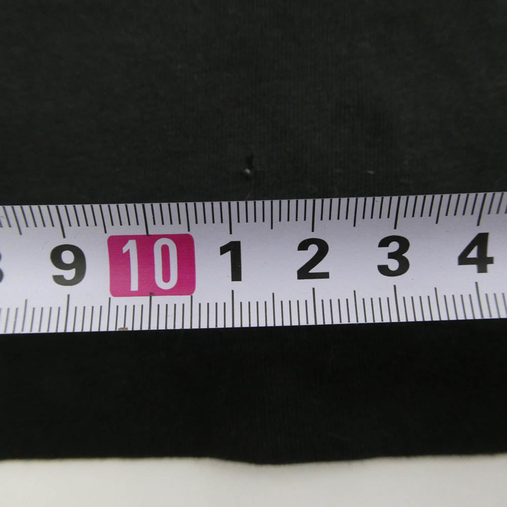 CHROME HEARTS クロムハーツ（原本無） ZI-T002 Dover Street Market ドーバーストリートマーケット ホースシューロゴ 半袖 Tシャツ ブラック系 L【中古】