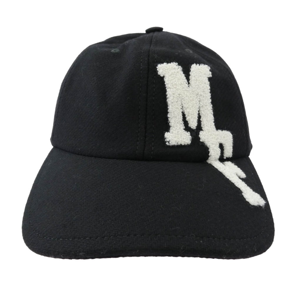 MONCLER モンクレール I209U3B00005 BASEBALL ウール ベースボール キャップ 帽子 ブラック系 UNI【極上美品】【中古】