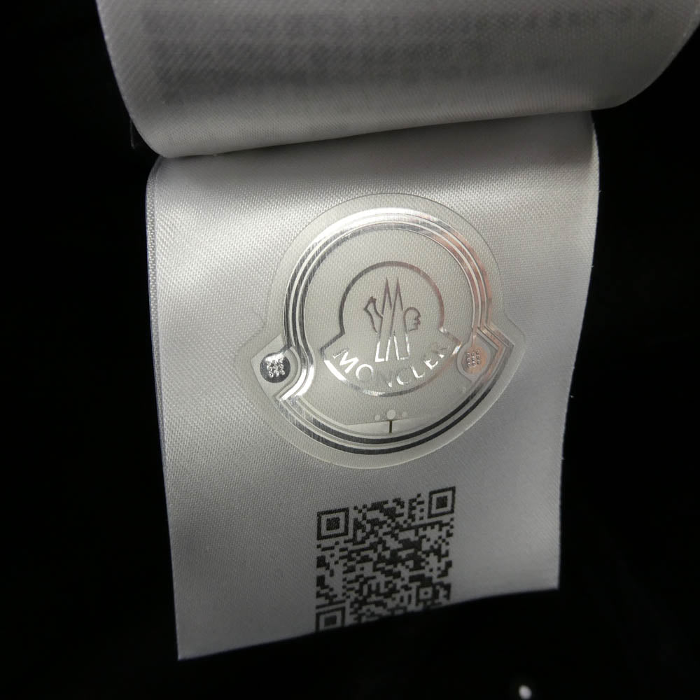 MONCLER モンクレール I209U3B00005 BASEBALL ウール ベースボール キャップ 帽子 ブラック系 UNI【極上美品】【中古】