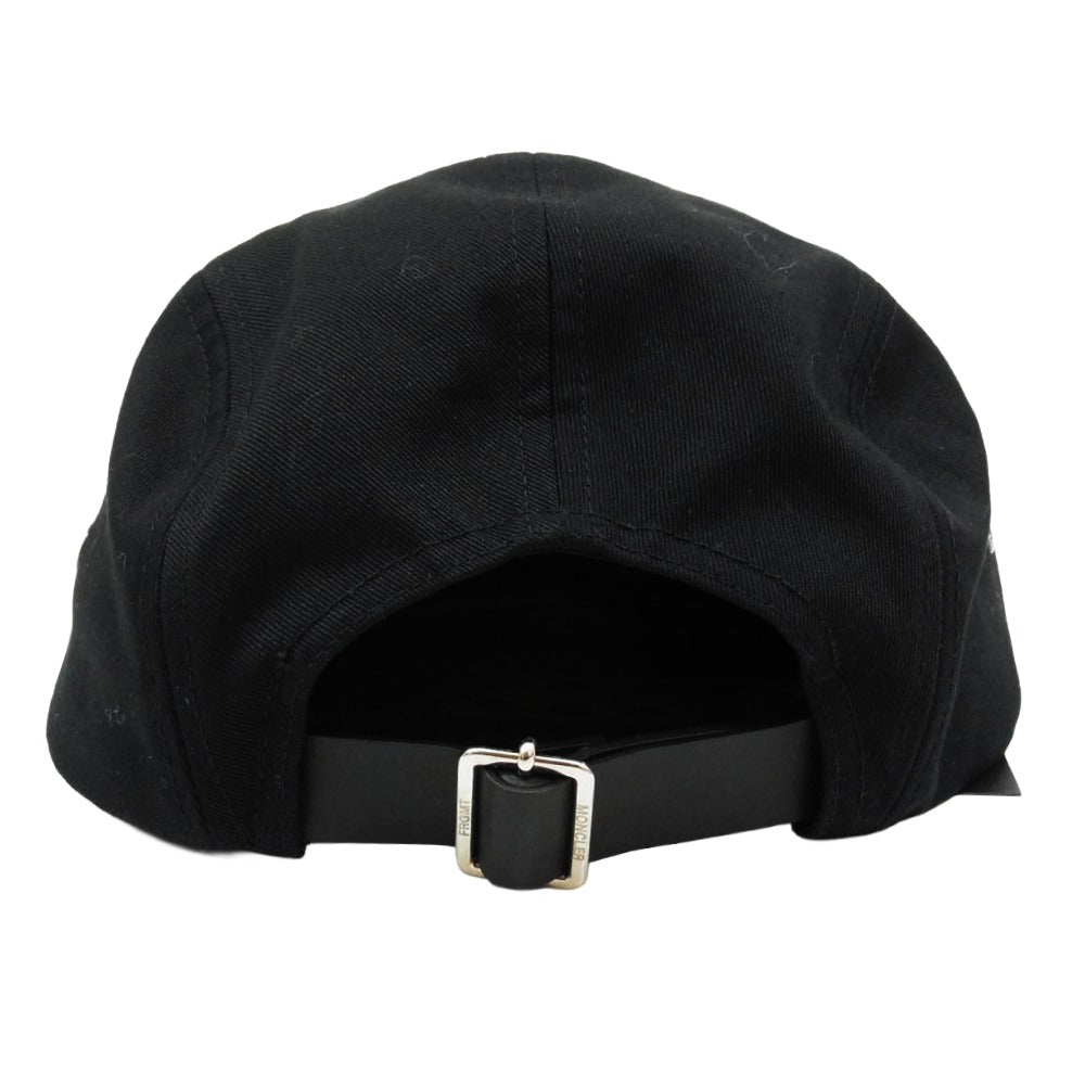 MONCLER モンクレール FRAGMENT DESIGN フラグメントデザイン H209U3B00004 BASEBALL ベースボール キャップ 帽子 ブラック系【極上美品】【中古】
