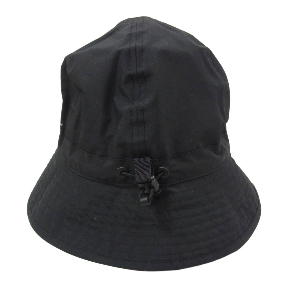 MONCLER モンクレール HYKE ハイク H209K3B00001 BUCKET GORE-TEX ゴアテックス バケットハット 帽子 ブラック系 M【極上美品】【中古】