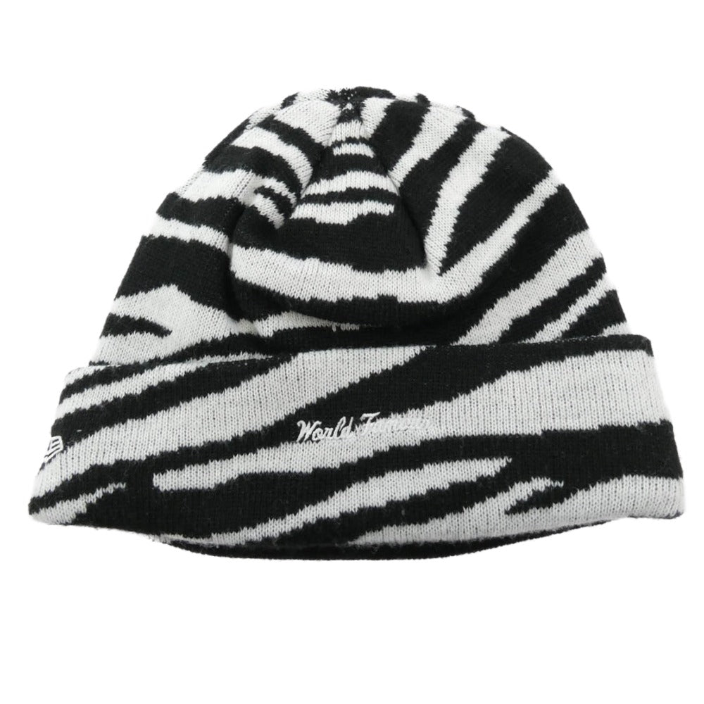 Supreme ゼブラ柄 ニット帽 Supreme シュプリーム 22AW Box Logo Beanie Zebra ボックスロゴ
