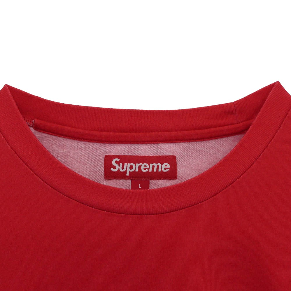 Supreme シュプリーム 24SS Halftone S/S Top ハーフトーン Tシャツ 半袖カットソー レッド系 L【新古品】【未使用】【中古】