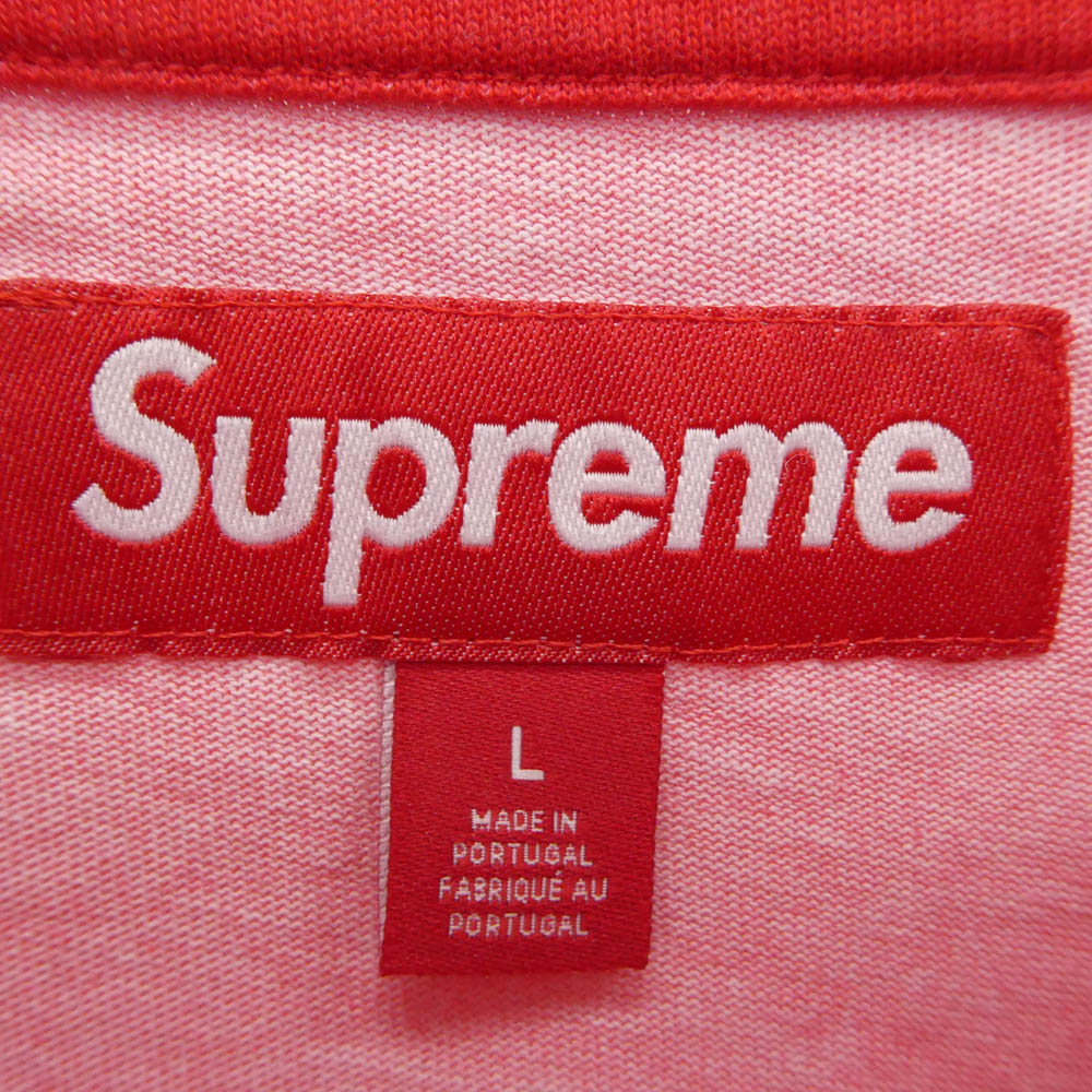 Supreme シュプリーム 24SS Halftone S/S Top ハーフトーン Tシャツ 半袖カットソー レッド系 L【新古品】【未使用】【中古】