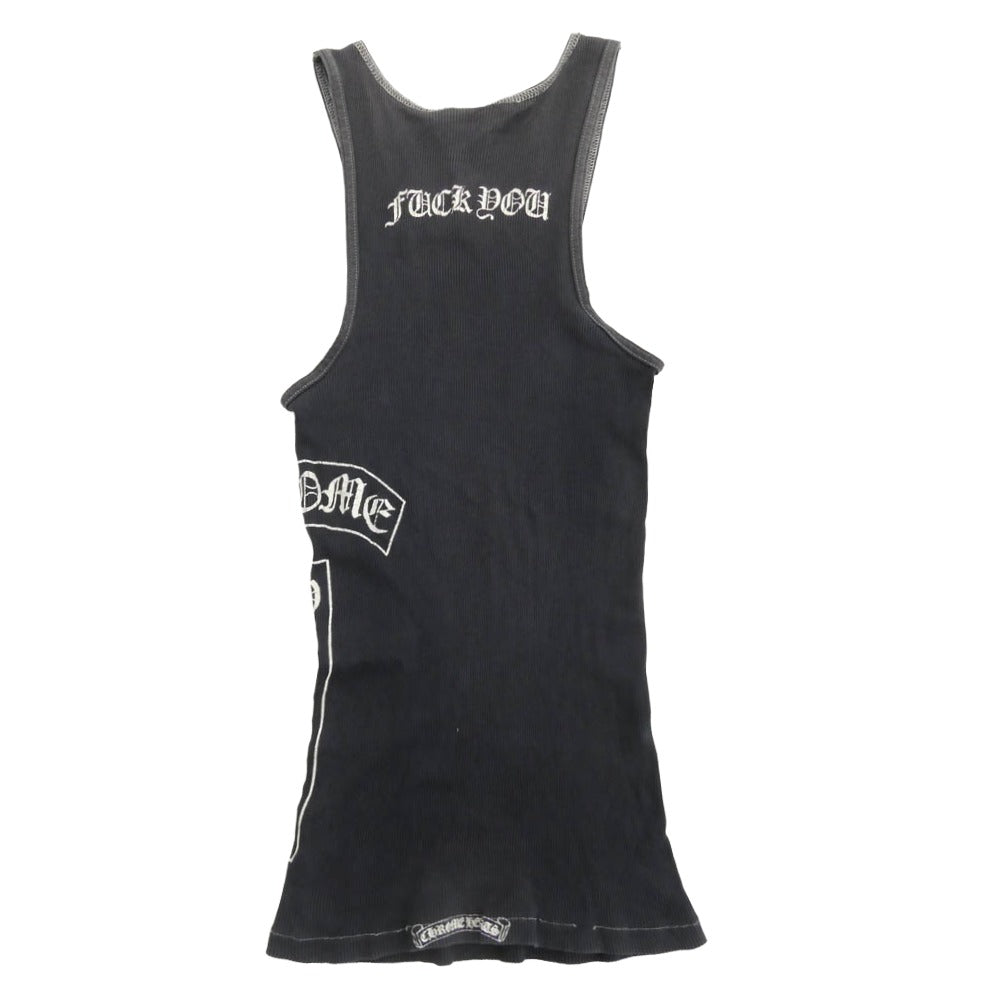 CHROME HEARTS クロムハーツ（原本無） オールド RIB TANK FUCK YOU