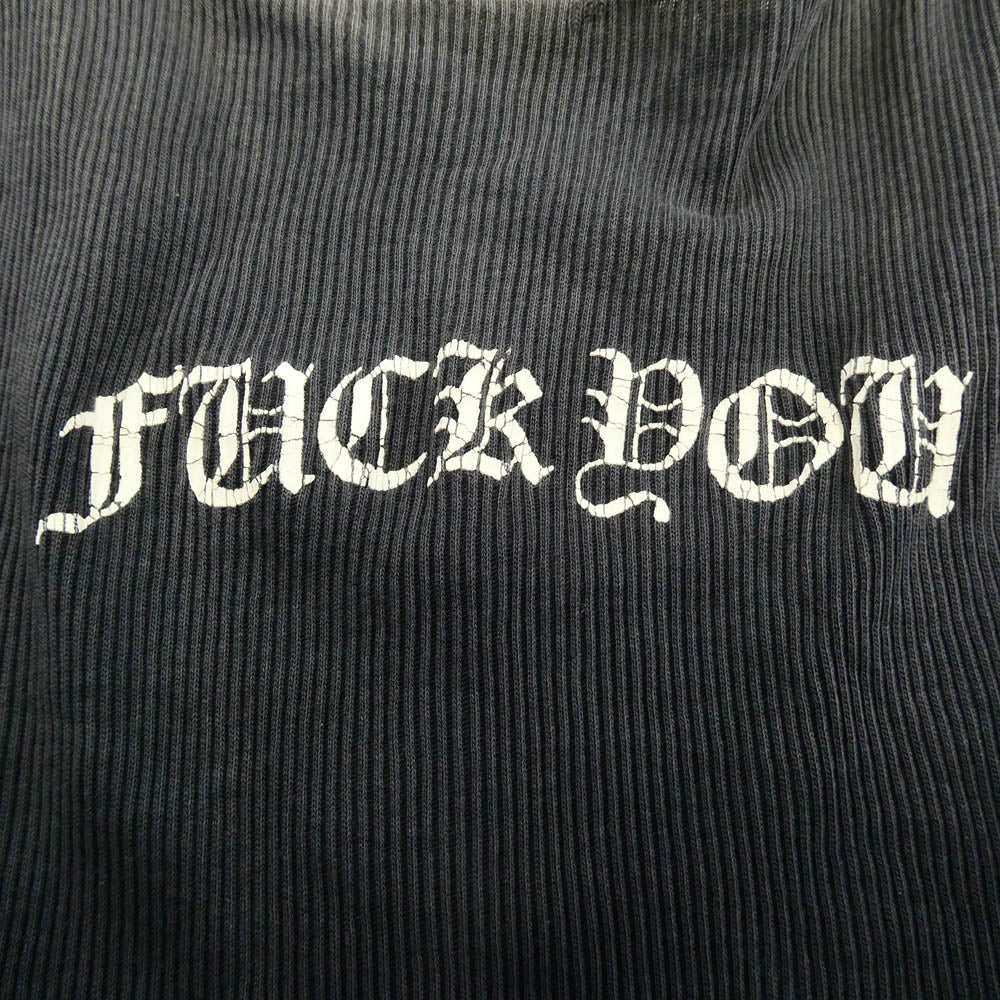 CHROME HEARTS クロムハーツ（原本無） オールド RIB TANK FUCK YOU