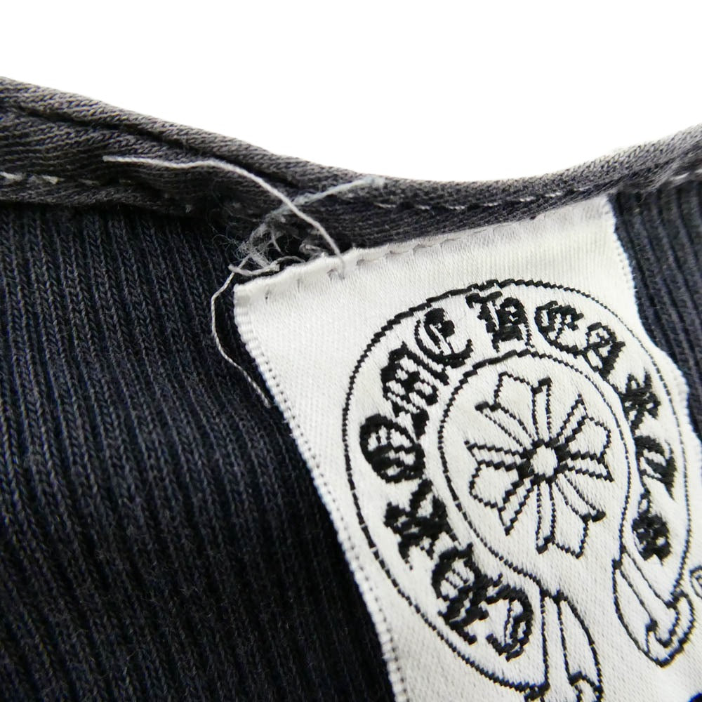 CHROME HEARTS CH Cross Side Vertical Logo Fuck You Tank Top Size M