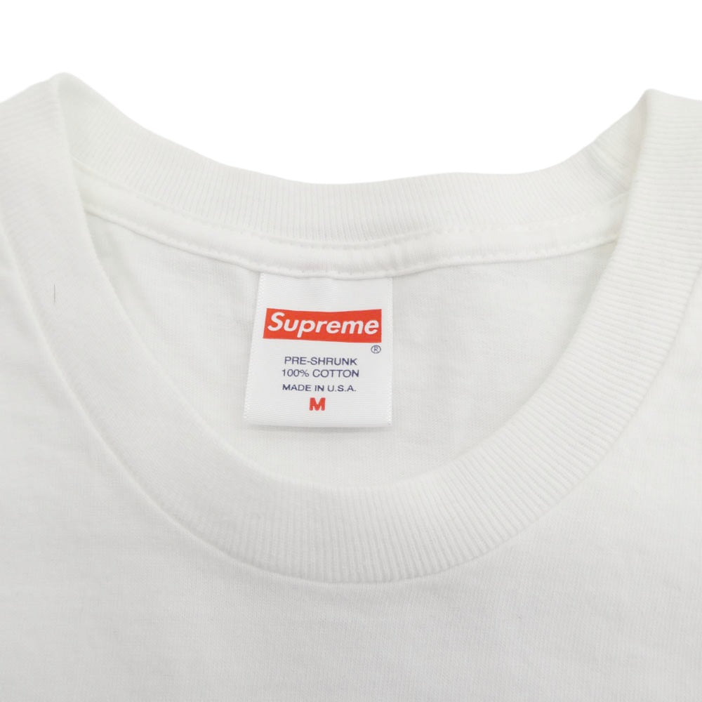Supreme シュプリーム 23AW Mont Blanc Tee プリント 半袖 Tシャツ ホワイト系 M【中古】