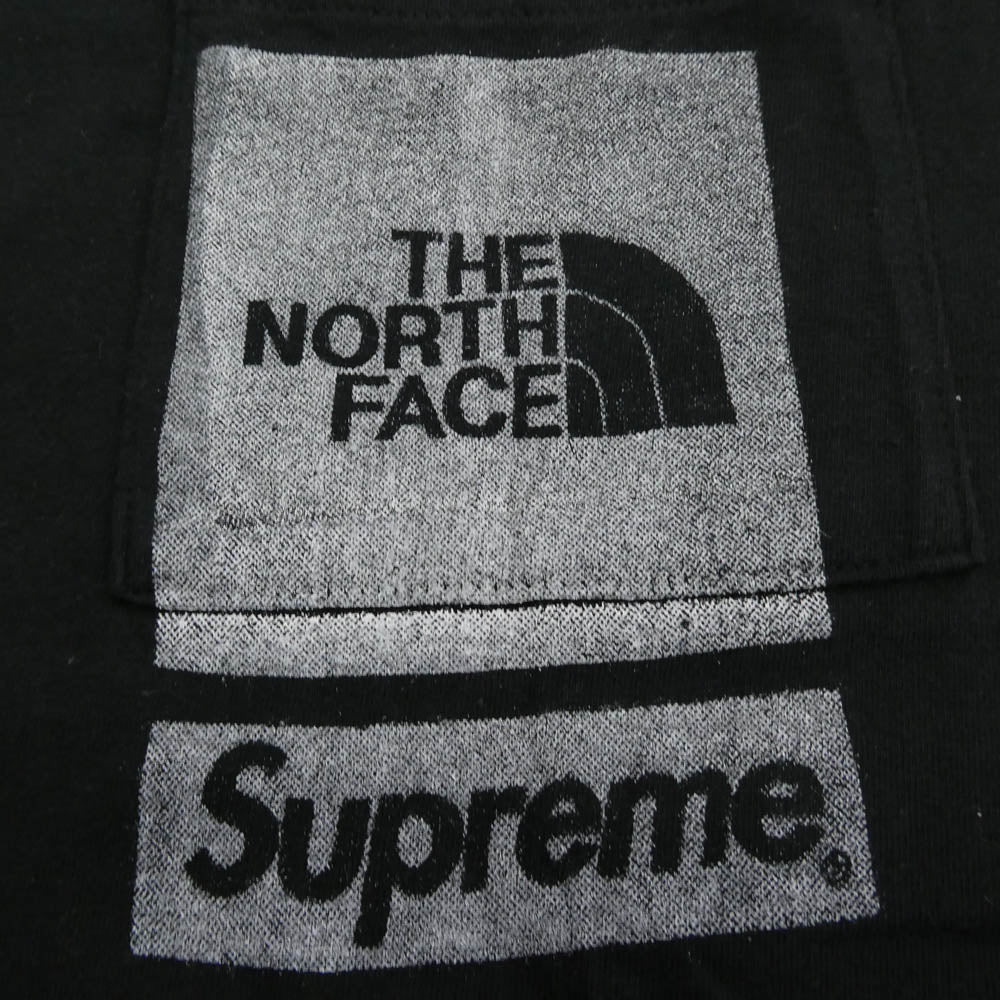 Supreme シュプリーム 23SS NT02309I PRINTED POCKET TEE プリント ポケット 半袖 Tシャツ ブラック系 M【中古】