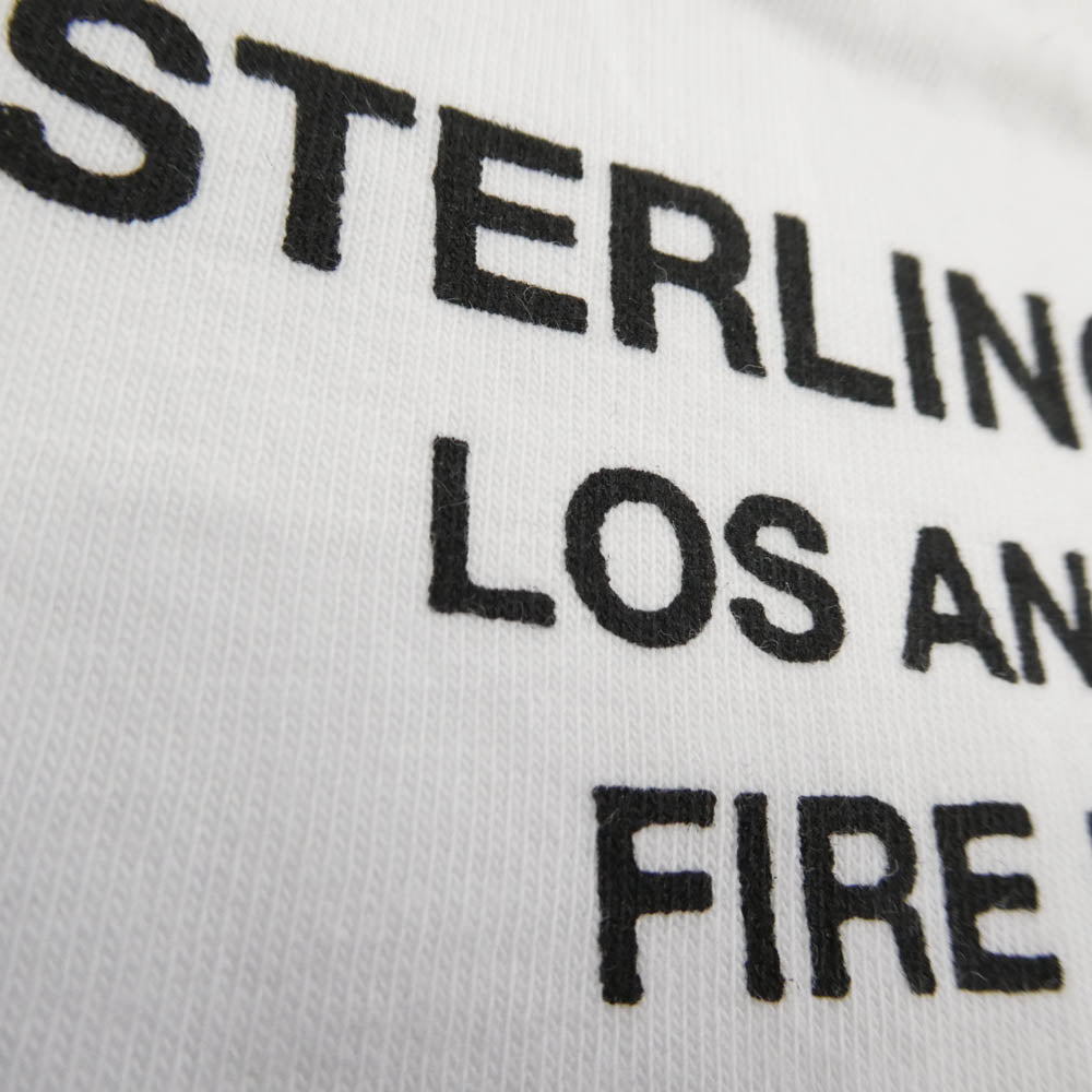 Supreme シュプリーム 25SS Los Angeles Fire Relief Box Logo Tee プリント Tシャツ ホワイト系 L【新古品】【未使用】【中古】