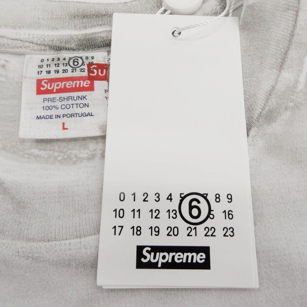 Supreme シュプリーム 24SS Box Logo Tee エムエムシックス ボックス ロゴ オフホワイト系 L【極上美品】【中古】
